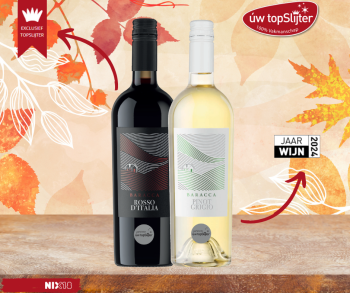 Baracca Pinot Grigio - Baracca Rosso d'Italia - uw topSlijter nb